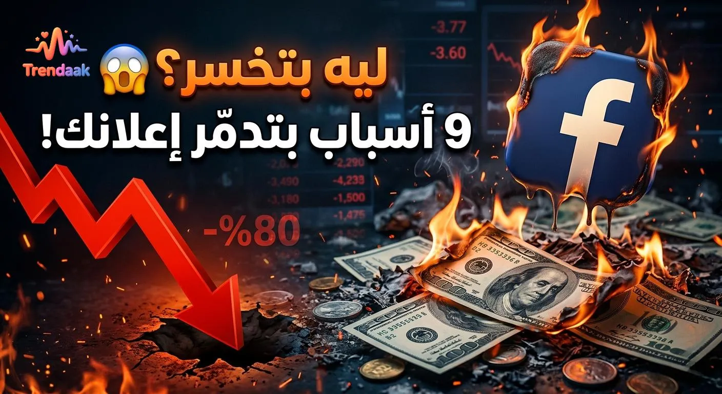 أسباب فشل اعلانات فيسبوك في الشرق الاوسط وكيفية اصلاحها