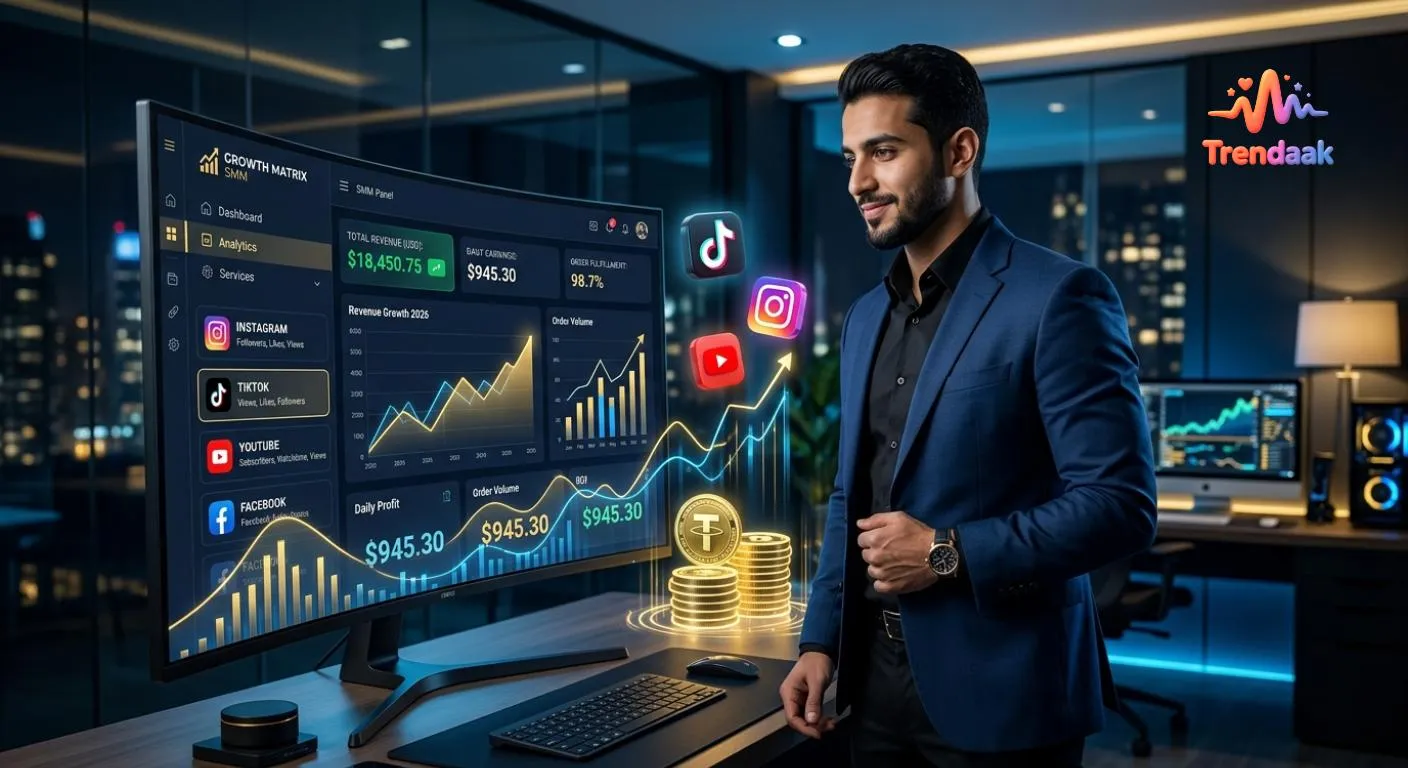 كيف تبدأ مشروع SMM Panel في 2026 وتربح من خدمات السوشيال ميديا