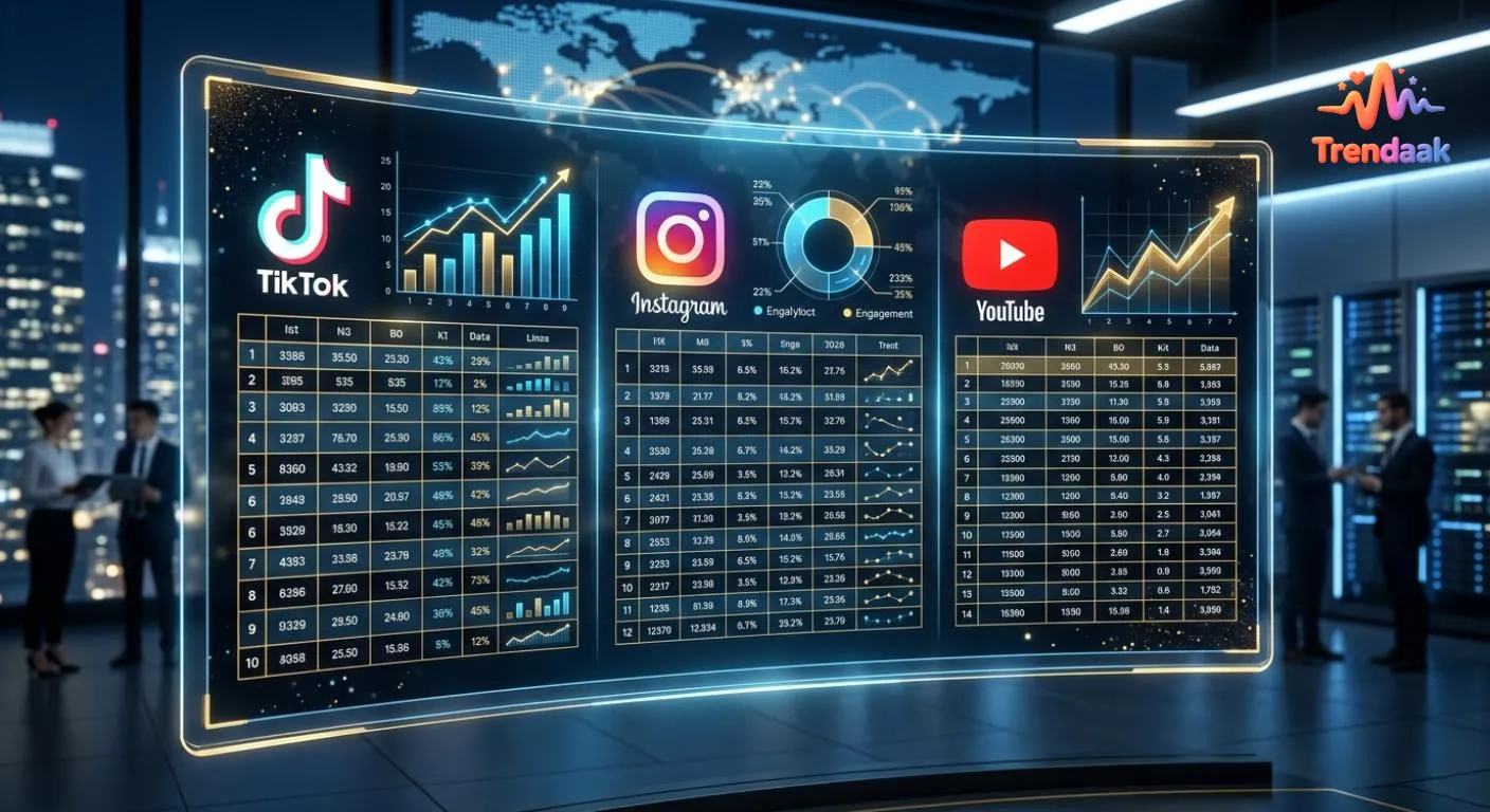 أسعار خدمات SMM في 2026 وأسعار متابعين TikTok وInstagram ومشاهدات YouTube